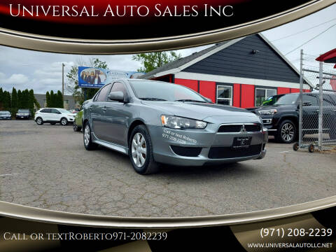 2015 Mitsubishi Lancer for sale at Universal Auto Sales Inc in Salem OR