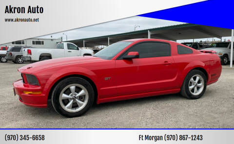 2005 Ford Mustang for sale at Akron Auto - Fort Morgan in Fort Morgan CO