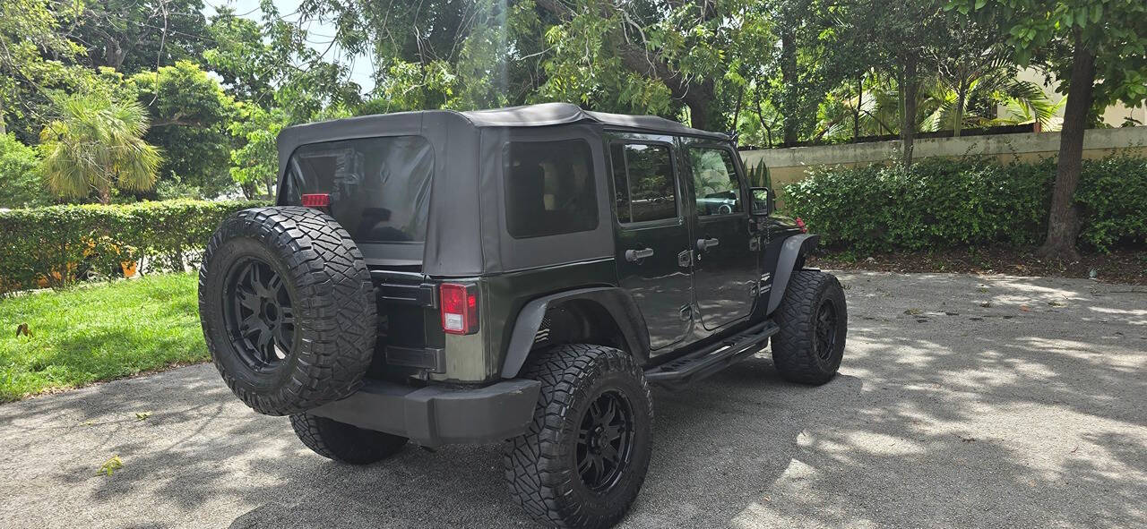 2010 Jeep Wrangler Unlimited for sale at All About Wheels Inc in Miami, FL