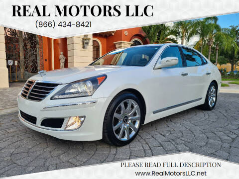 2012 Hyundai Equus for sale at Real Motors LLC in Clearwater FL