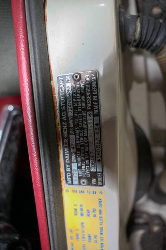 1972 Mercedes-Benz 280-Class