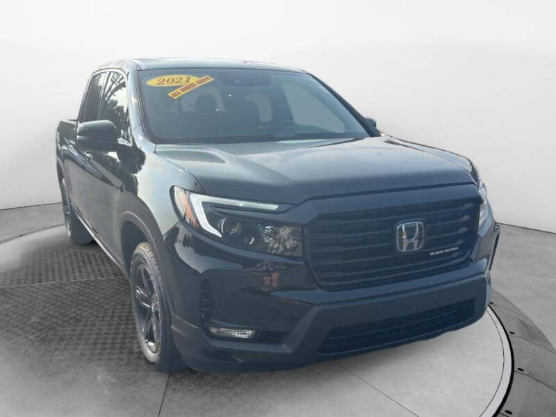 Used 2021 Honda Ridgeline Black Edition with VIN 5FPYK3F87MB018490 for sale in Murphy, NC