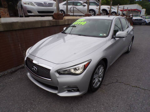 2017 Infiniti Q50 for sale at WORKMAN AUTO INC in Bellefonte PA