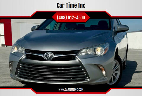 2015 Toyota Camry for sale at Car Time Inc in San Jose CA