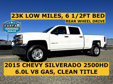 2015 Chevrolet Silverado 2500HD for sale at RT Motors Truck Center in Oakley CA