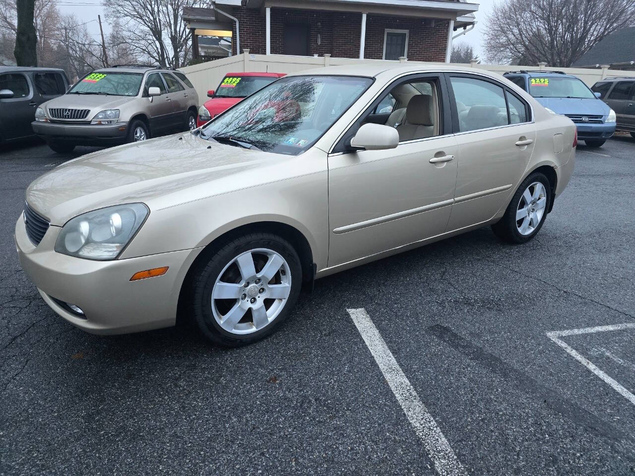 2007 Kia Optima for sale at QUEENSGATE AUTO SALES in York, PA