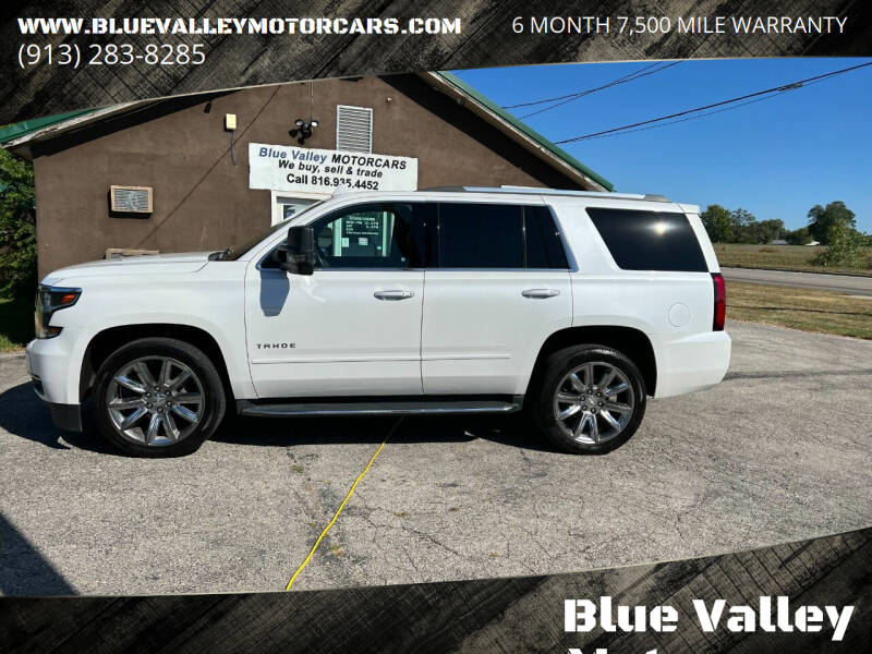 2017 Chevrolet Tahoe for sale at Blue Valley Motorcars in Stilwell KS