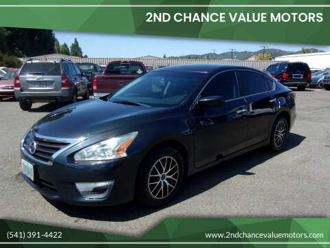 2015 Nissan Altima for sale at 2nd Chance Value Motors in Roseburg OR