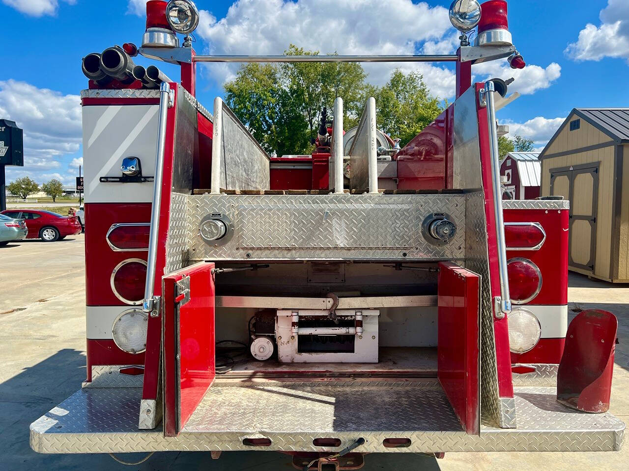 1991 FORD F450 SD DRW 4x4 Diesel Brush Fire Truck for sale at 66 Auto Center and The Dent Shop in Joplin, MO