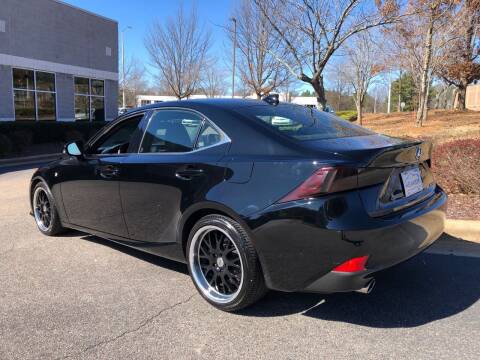 2014 Lexus IS 350 for sale at Weaver Motorsports Inc in Cary NC