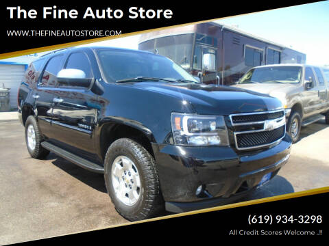 2007 Chevrolet Tahoe for sale at The Fine Auto Store in Imperial Beach CA