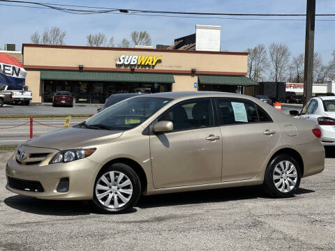 2012 Toyota Corolla for sale at In House Auto Finance Inc in Gainesville GA