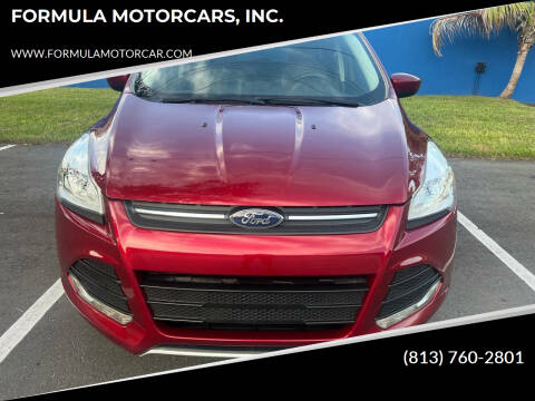 2016 Ford Escape for sale at FORMULA MOTORCARS, INC. in Tampa FL