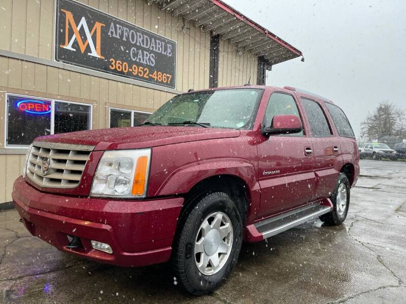 2005 Cadillac Escalade for sale at M & A Affordable Cars in Vancouver WA