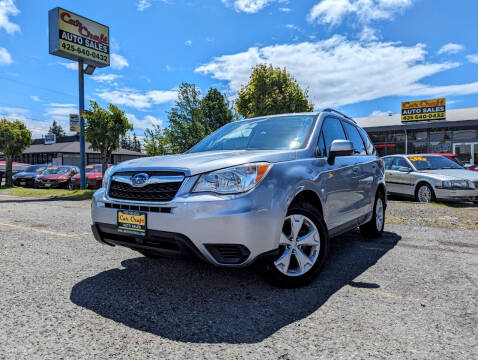 2015 Subaru Forester for sale at Car Craft Auto Sales in Lynnwood WA