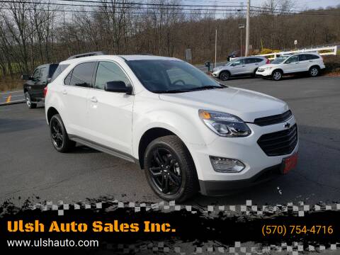 2017 Chevrolet Equinox for sale at Ulsh Auto Sales Inc. in Summit Station PA