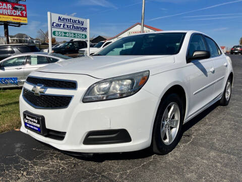2013 Chevrolet Malibu for sale at Kentucky Car Exchange in Mount Sterling KY