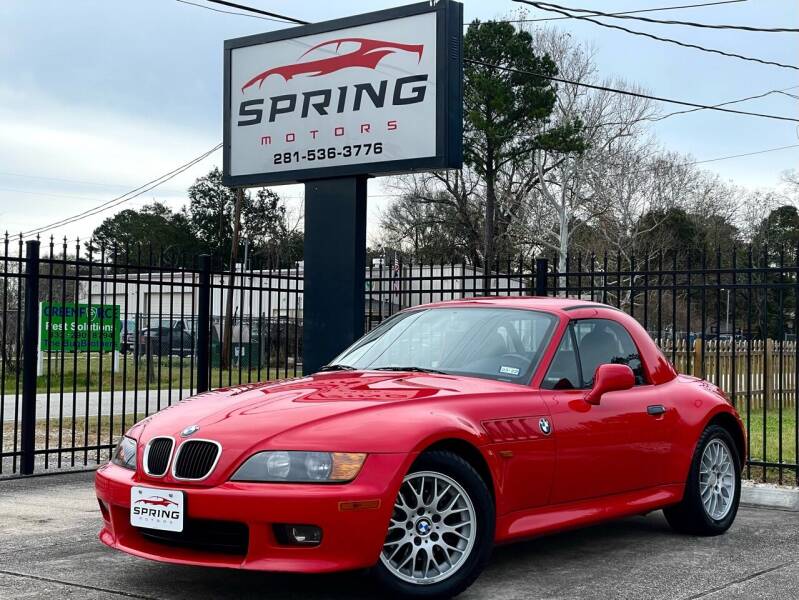 1999 BMW Z3 for sale at Spring Motors in Spring TX