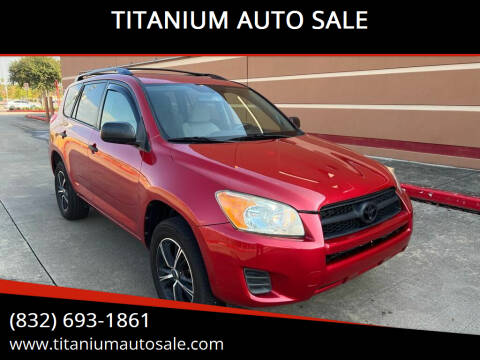 2012 Toyota RAV4 for sale at TITANIUM AUTO SALE in Houston TX