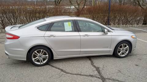 2016 Ford Fusion Hybrid for sale at Jan Auto Sales LLC in Parsippany NJ