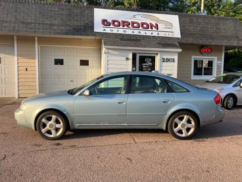 2004 Audi A6 for sale at Gordon Auto Sales LLC in Sioux City IA
