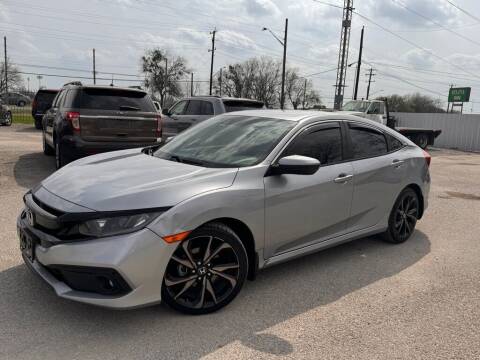2019 Honda Civic for sale at HALEMAN AUTO SALES in San Antonio TX