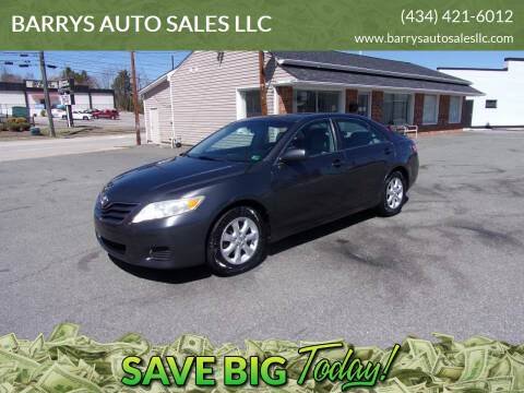 2011 Toyota Camry for sale at BARRYS AUTO SALES LLC in Danville VA