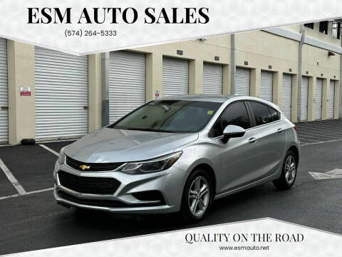 2017 Chevrolet Cruze for sale at ESM Auto Sales in Elkhart IN