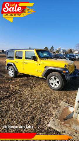 2020 Jeep Wrangler Unlimited for sale at Lake Herman Auto Sales in Madison SD