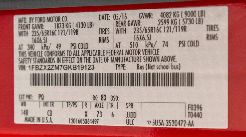 2016 Ford Transit