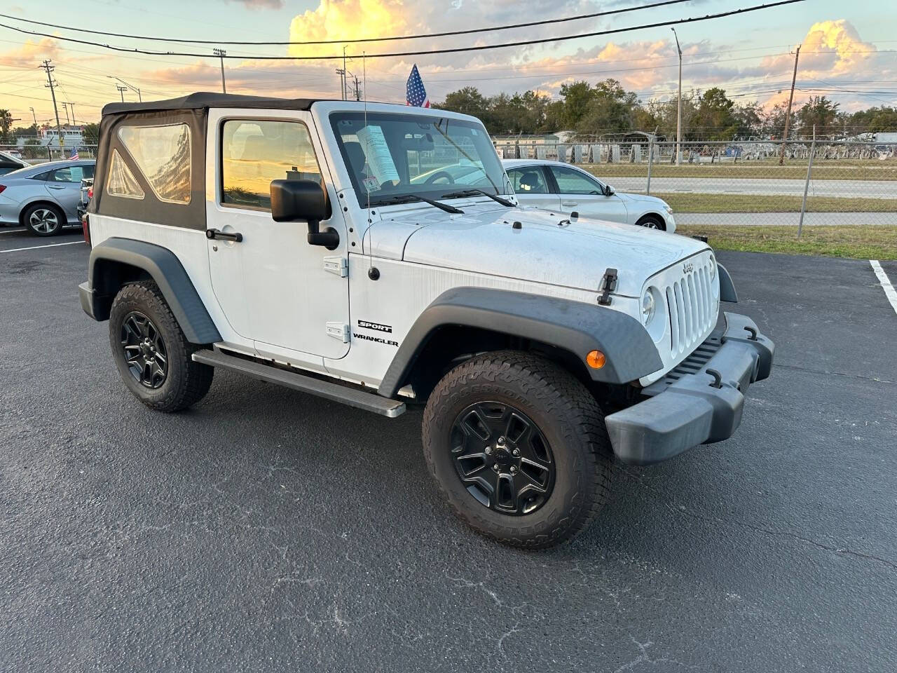 2017 Jeep Wrangler for sale at Fast Financial Auto Mall in Lakeland, FL