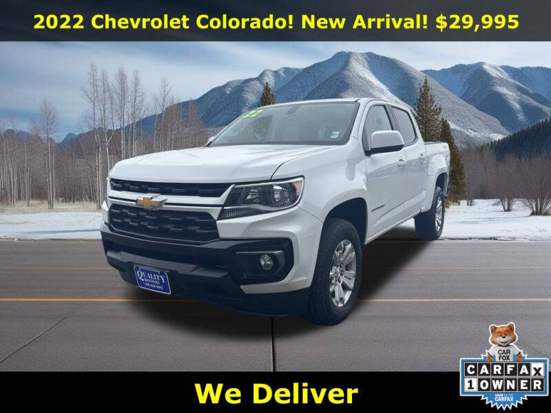 2022 Chevrolet Colorado for sale at QUALITY MOTORS in Salmon ID