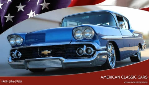 1958 Chevrolet Bel Air for sale at American Classic Cars in La Verne CA