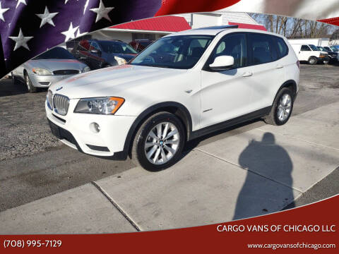 2014 BMW X3 for sale at Cargo Vans of Chicago LLC in Bradley IL