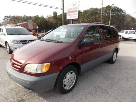 2003 Toyota Sienna for sale at Deer Park Auto Sales Corp in Newport News VA