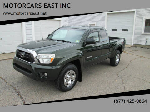 2012 Toyota Tacoma for sale at MOTORCARS EAST INC in Derry NH