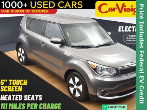 2018 Kia Soul EV for sale at Car Vision of Trooper in Norristown PA