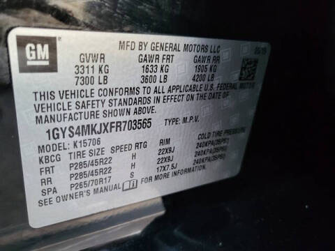 2015 Cadillac Escalade Luxury