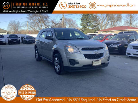 2011 Chevrolet Equinox for sale at G-Inspired Automall, LLC. in Washington IL