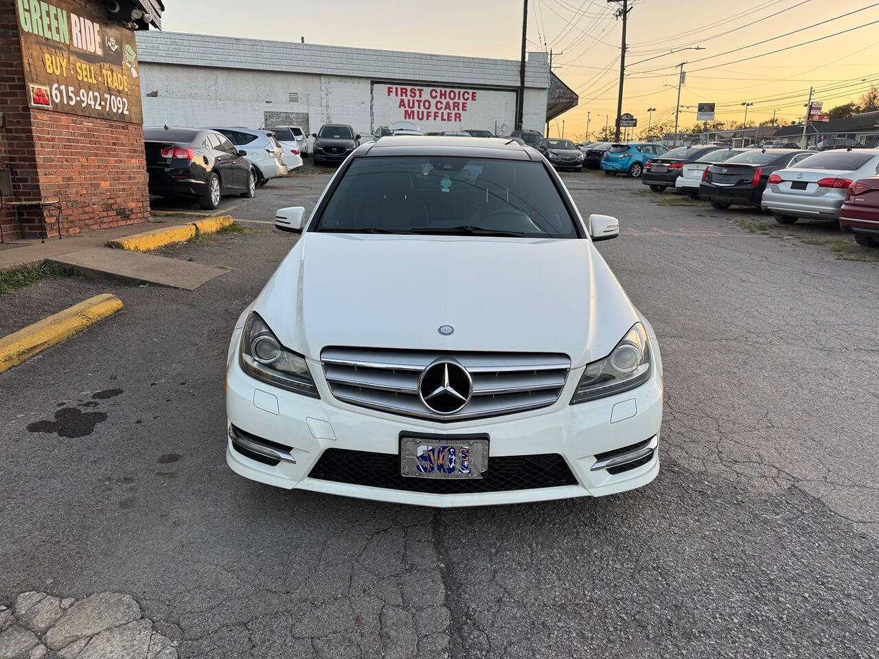 2013 Mercedes-Benz C-Class for sale at Green Ride LLC in NASHVILLE, TN