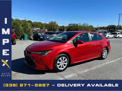 2021 Toyota Corolla for sale at Impex Auto Sales in Greensboro NC
