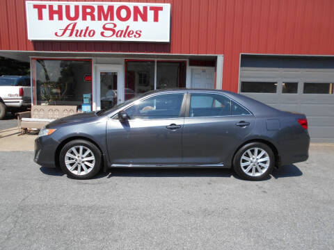 2012 Toyota Camry for sale at THURMONT AUTO SALES in Thurmont MD