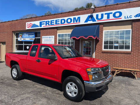 2007 GMC Canyon for sale at FREEDOM AUTO LLC in Wilkesboro NC