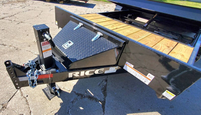 2023 Rice Trailers Partial Tilt Flatbed- 7 x 16+4