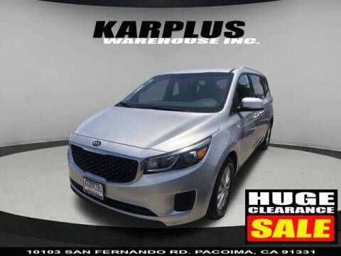 2017 Kia Sedona for sale at Karplus Warehouse in Pacoima CA