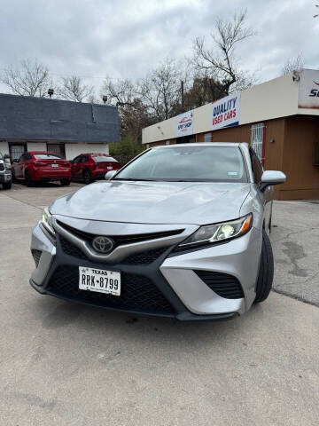 2019 Toyota Camry for sale at SPOT SHOP AUTO LLC in Austin TX