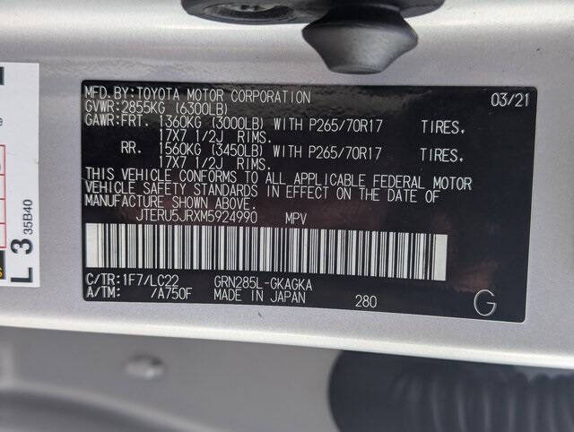 2021 Toyota 4Runner TRD Off-Road Premium