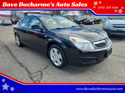 2009 Saturn Aura for sale at Dave Ducharme's Auto Sales in Lowell MA