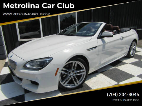2014 BMW 6 Series for sale at Metrolina Car Club in Stallings NC