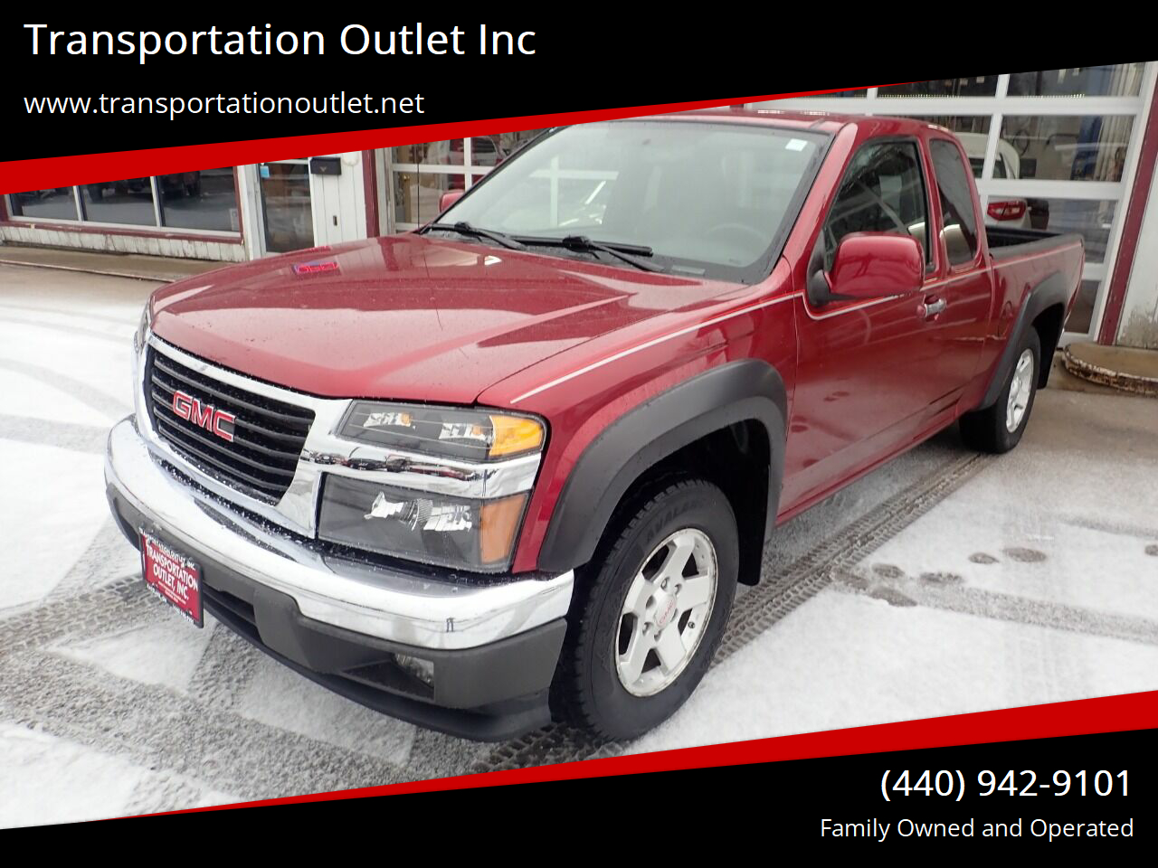 Preowned 2011 GMC Canyon SLT 4x2 4dr Extended Cab for sale by Transportation Outlet Inc in Eastlake, OH